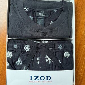 NEW Izod Pajama Set Sz XL - Winter / Christmas
